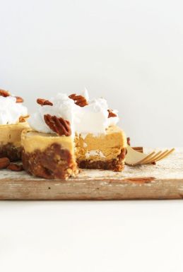 Vegan Pumpkin Cheesecake - ADA's 5 best thanksgiving recipes